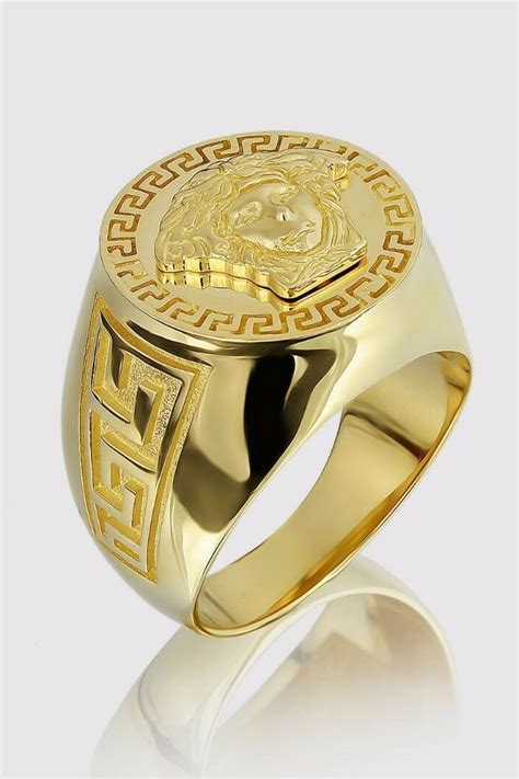 versace golsrong herren|men's versace rings.